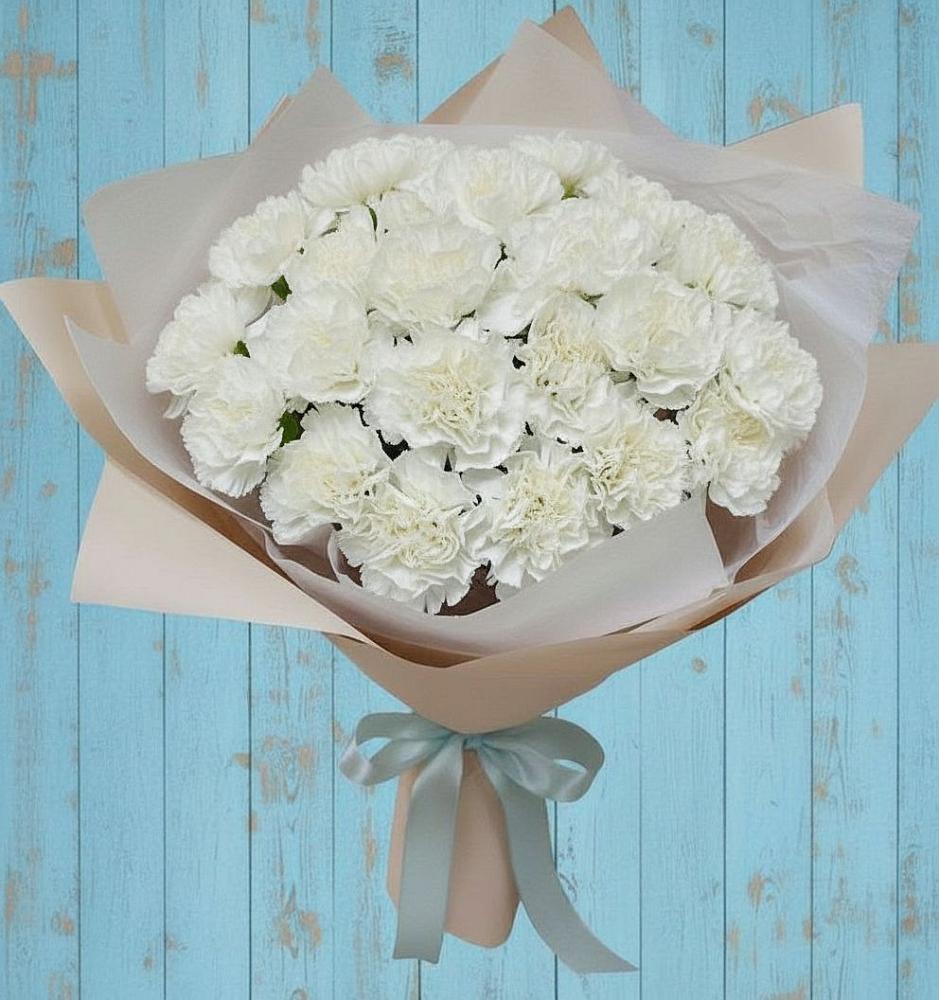 Букет цветов из: Гвоздики в Верхнем Казанище