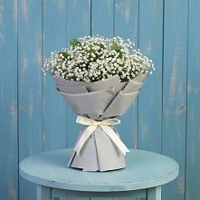 Букет цветов из:  Гипсофила в Верхнем Казанище
