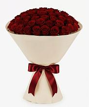 Букет 101 Бордовая роза Блэк Бакарра в Верхнем Казанище