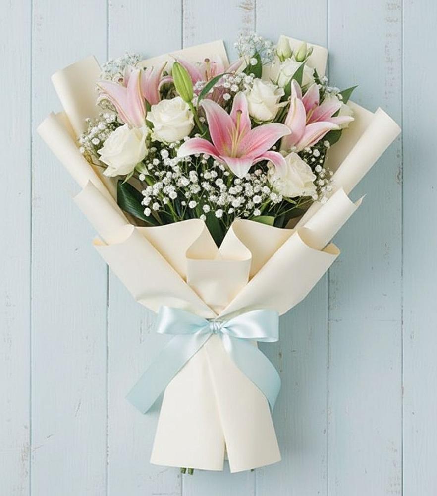 Букет цветов из: Лилии в Верхнем Казанище