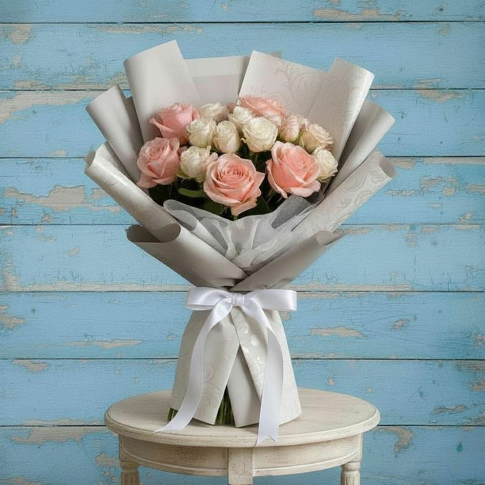 Букет цветов из: Розы в Верхнем Казанище
