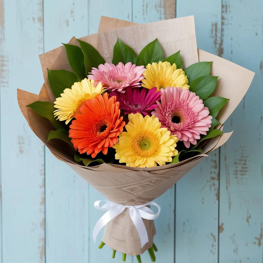 Букет цветов из: Герберы в Верхнем Казанище