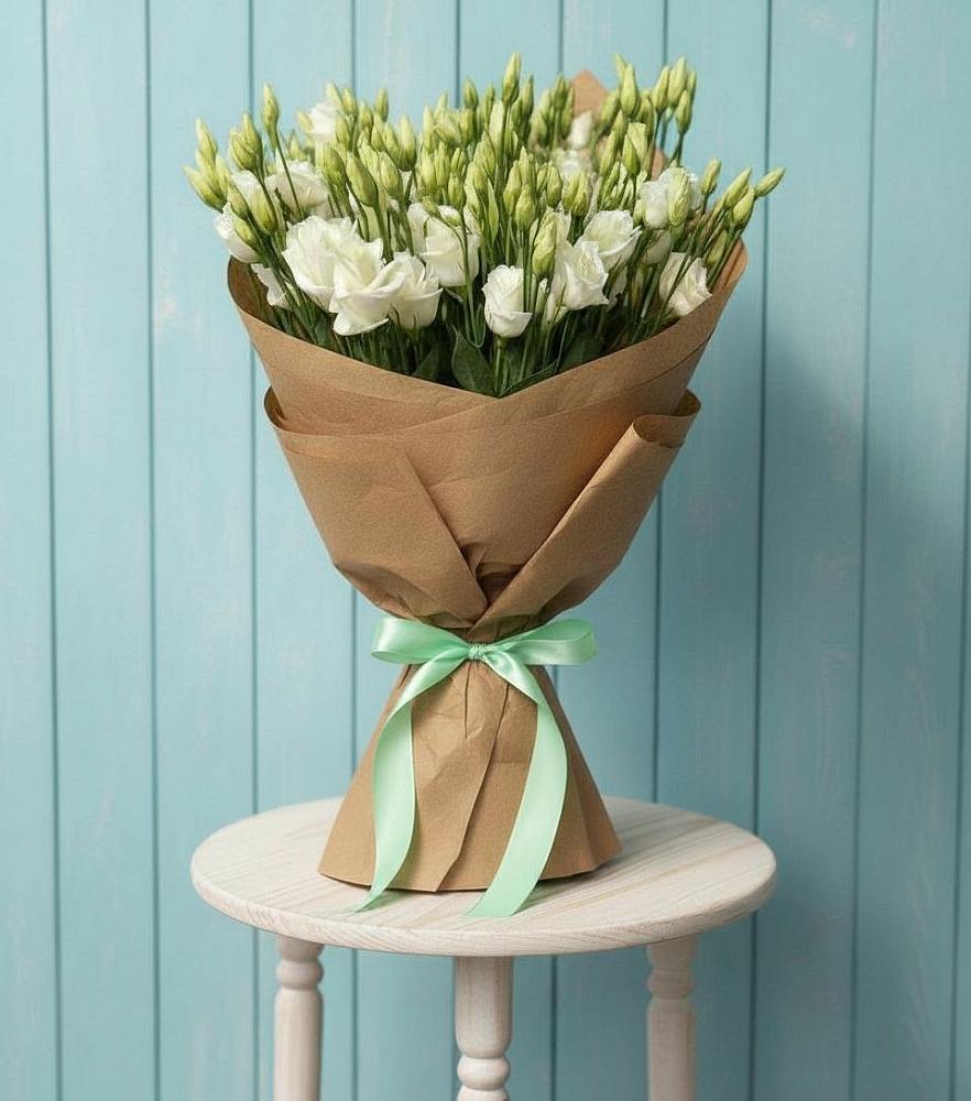 Букет цветов из: Лизиантусы в Верхнем Казанище