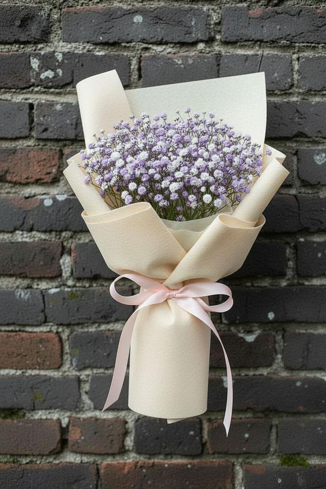 Букет цветов из: Гипсофила в Верхнем Казанище