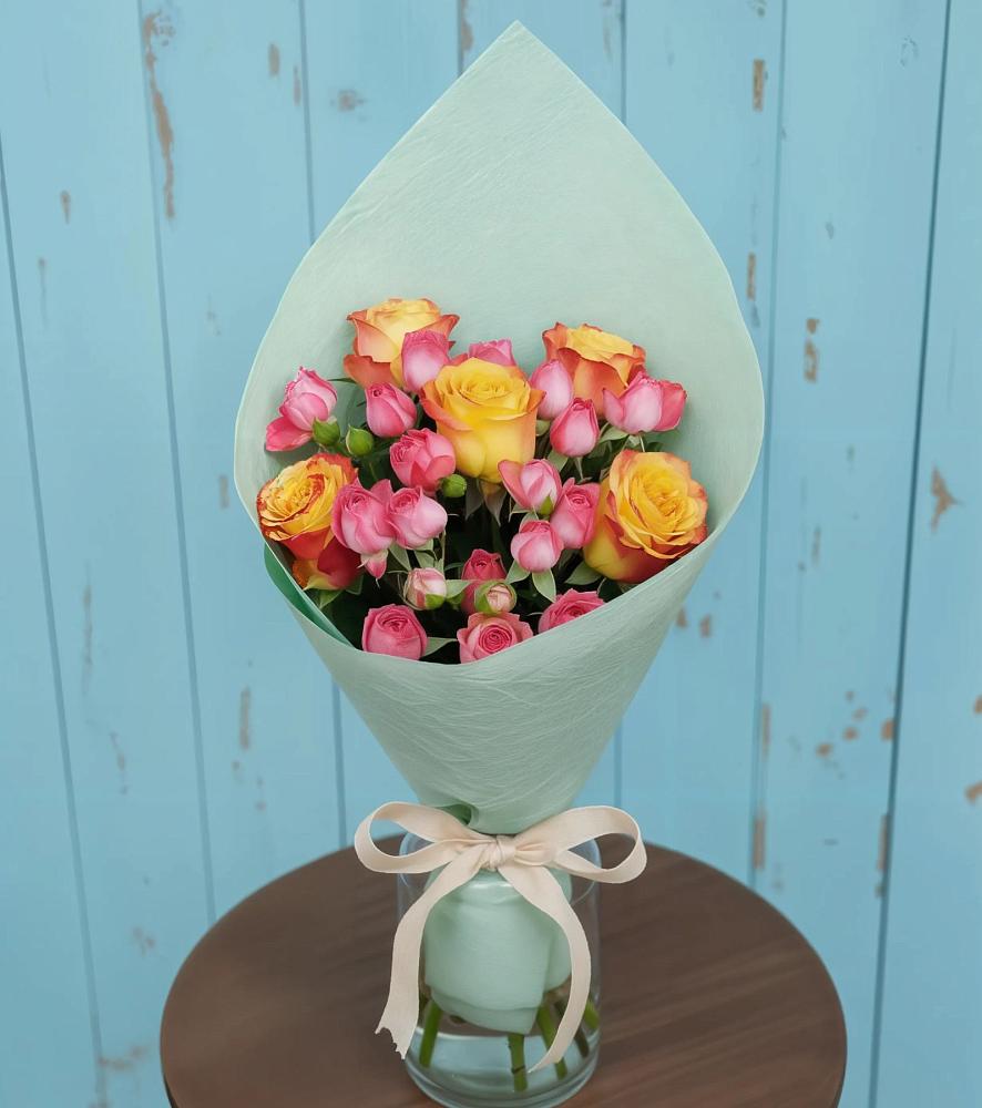 Букет цветов из: Розы в Верхнем Казанище