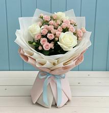 Букет цветов из:  Розы в Верхнем Казанище