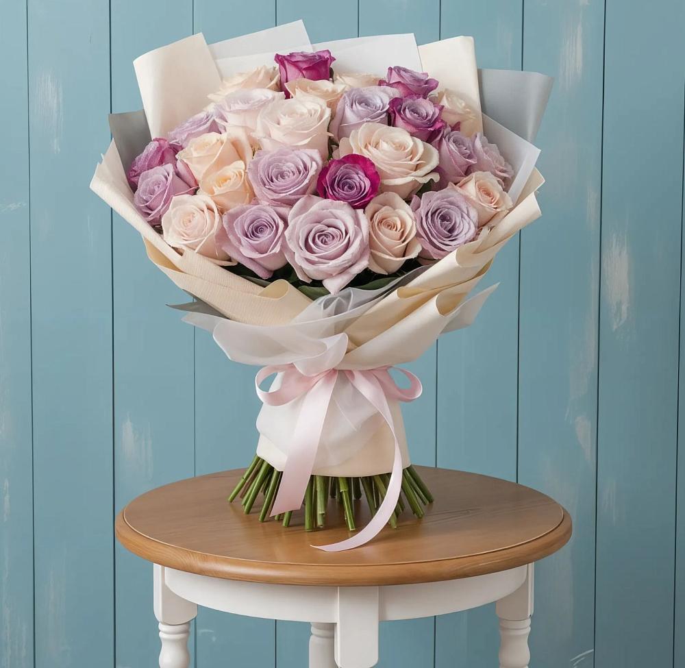 Букет цветов из: Розы в Верхнем Казанище