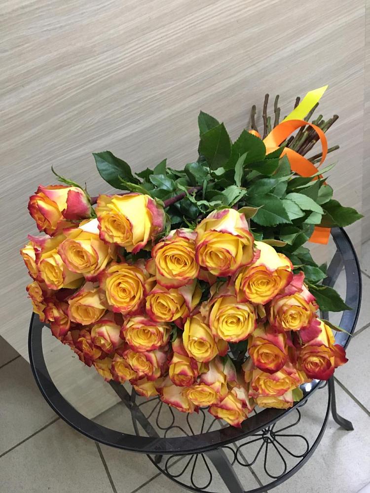 Букет Желтые розы в Верхнем Казанище