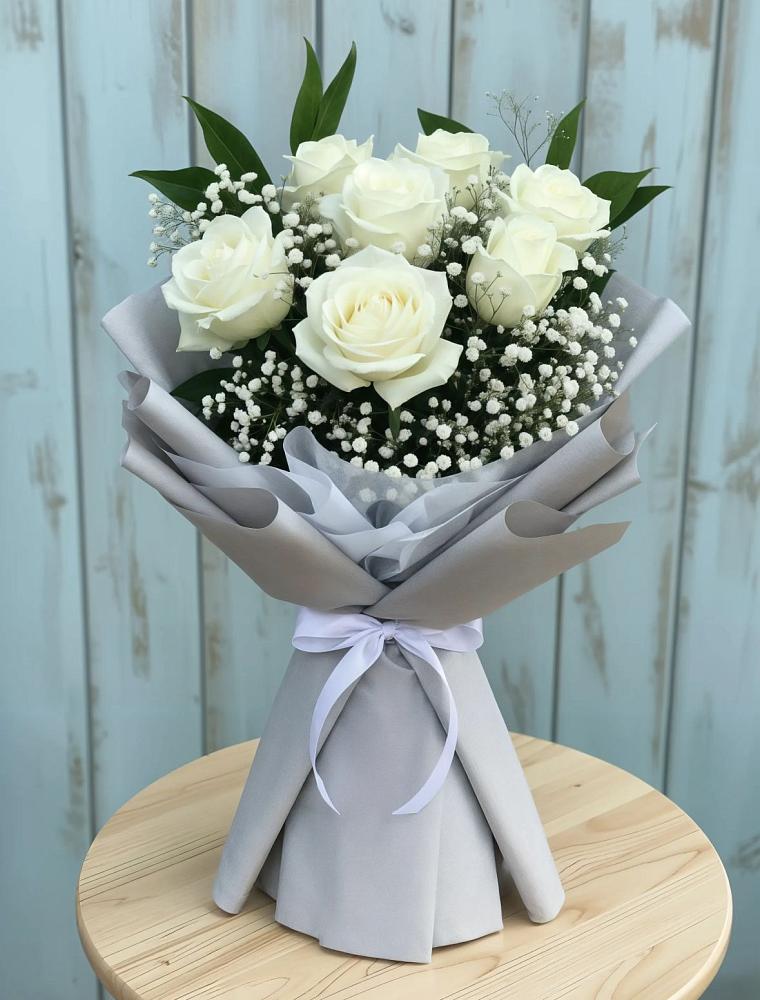 Букет цветов из: Розы в Верхнем Казанище