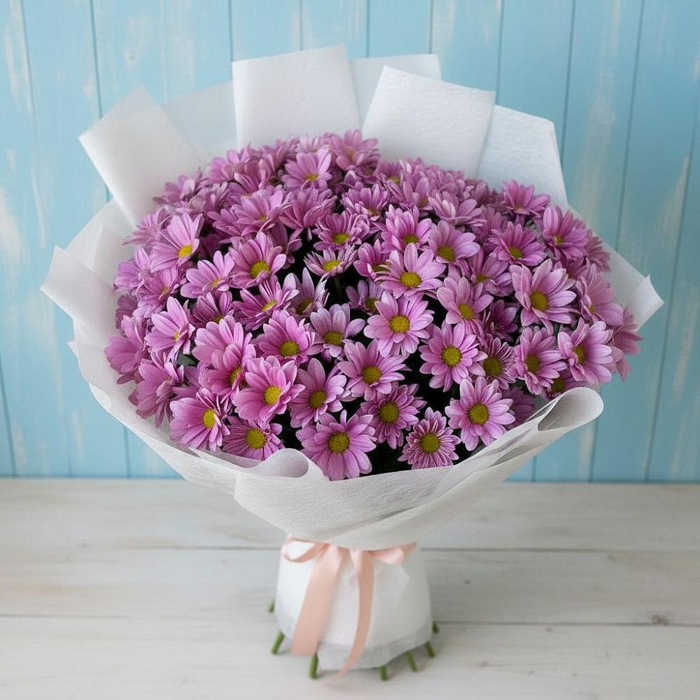 Букет цветов из: Хризантемы в Верхнем Казанище