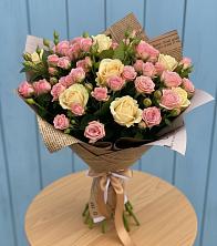 Букет цветов из:  Розы в Верхнем Казанище