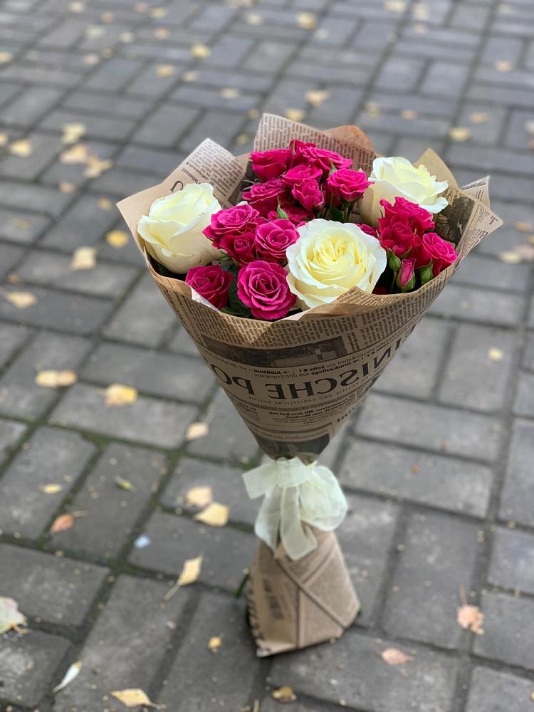 Букет цветов из: Розы в Верхнем Казанище