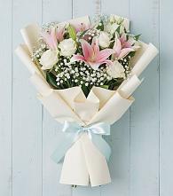 Букет цветов из:  Лилии в Верхнем Казанище