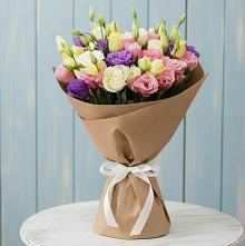 Букет цветов из:  Лизиантусы #REPLACE_PRED# Верхнем Казанище