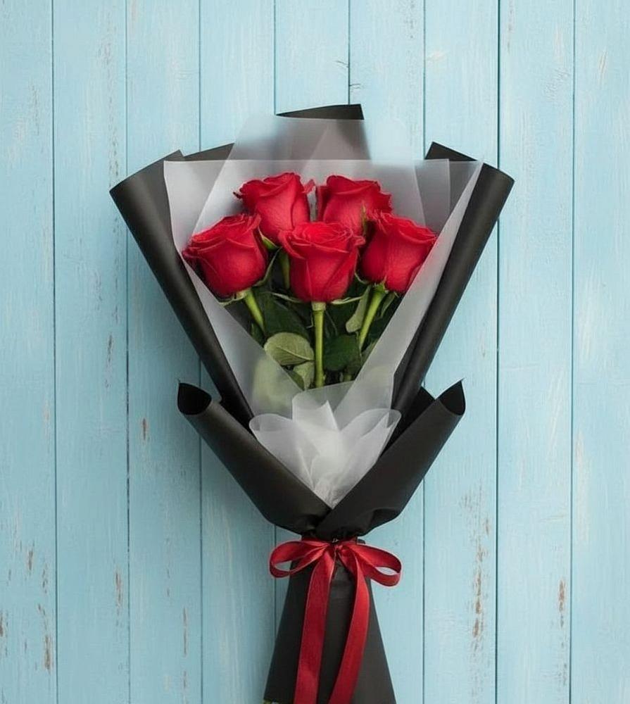 Букет цветов из: Розы в Верхнем Казанище