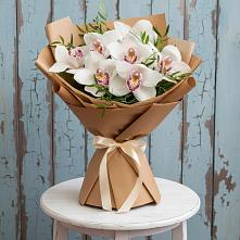 Букет цветов из:  Орхидеи и Розы в Верхнем Казанище